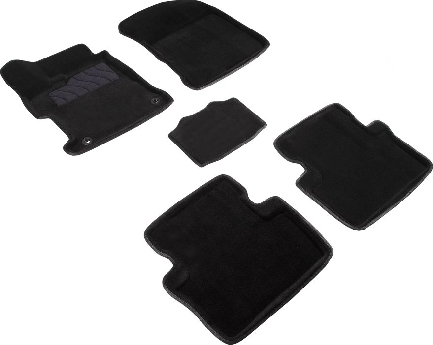 Коврики Seintex 3D ворсовые для салона Honda Civic седан 2012-2026. Артикул 85423