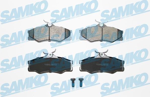 Тормозные колодки Samko передние для Volkswagen Transporter T3 1984-1992. Артикул 5SP325