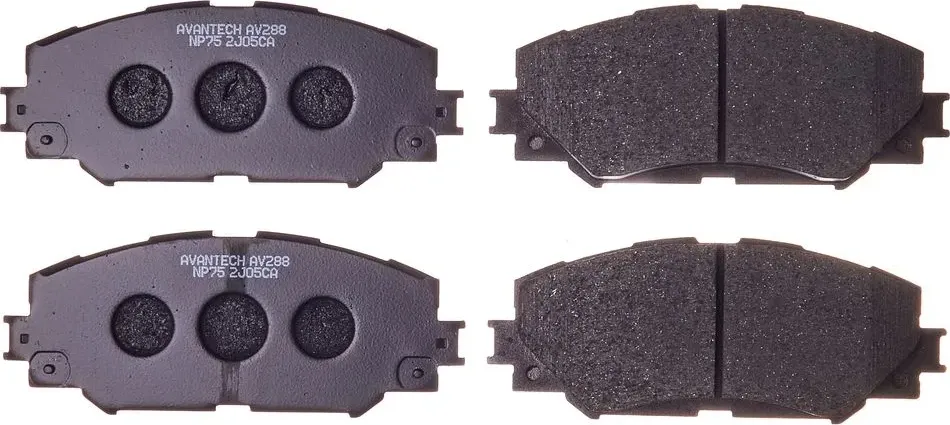 Колодки дисковые передние (Avantech). Артикул AV288