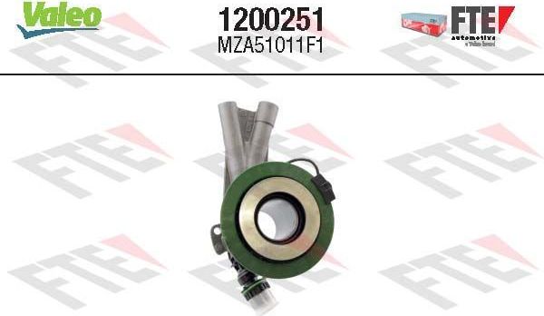 Выжимной подшипник сцепления Valeo FTE CLUTCH ACTUATION. Артикул 1200251