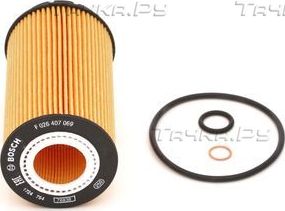 Масляный фильтр Bosch для Hyundai Trajet I 2001-2007. Артикул F 026 407 069