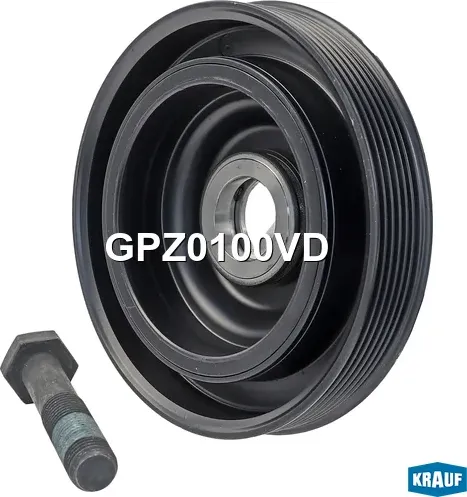 Шкив коленвала Krauf. Артикул GPZ0100VD