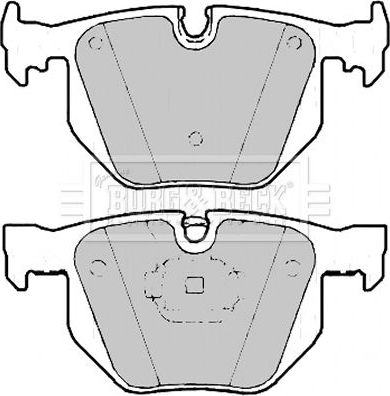 Тормозные колодки Borg & Beck. Артикул BBP2183