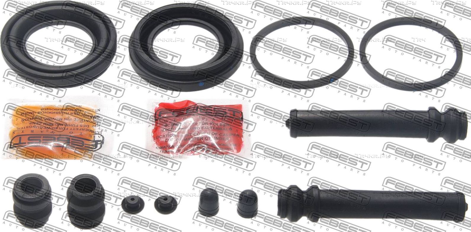 Ремкомплект тормозного суппорта Febest задний для Toyota 4Runner IV 2002-2009. Артикул 0175-GSJ15R