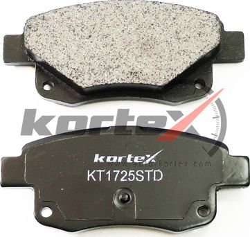 Колодки тормозные FORD Transit (06-) задние (4шт.) KORTEX. Артикул KT1725STD