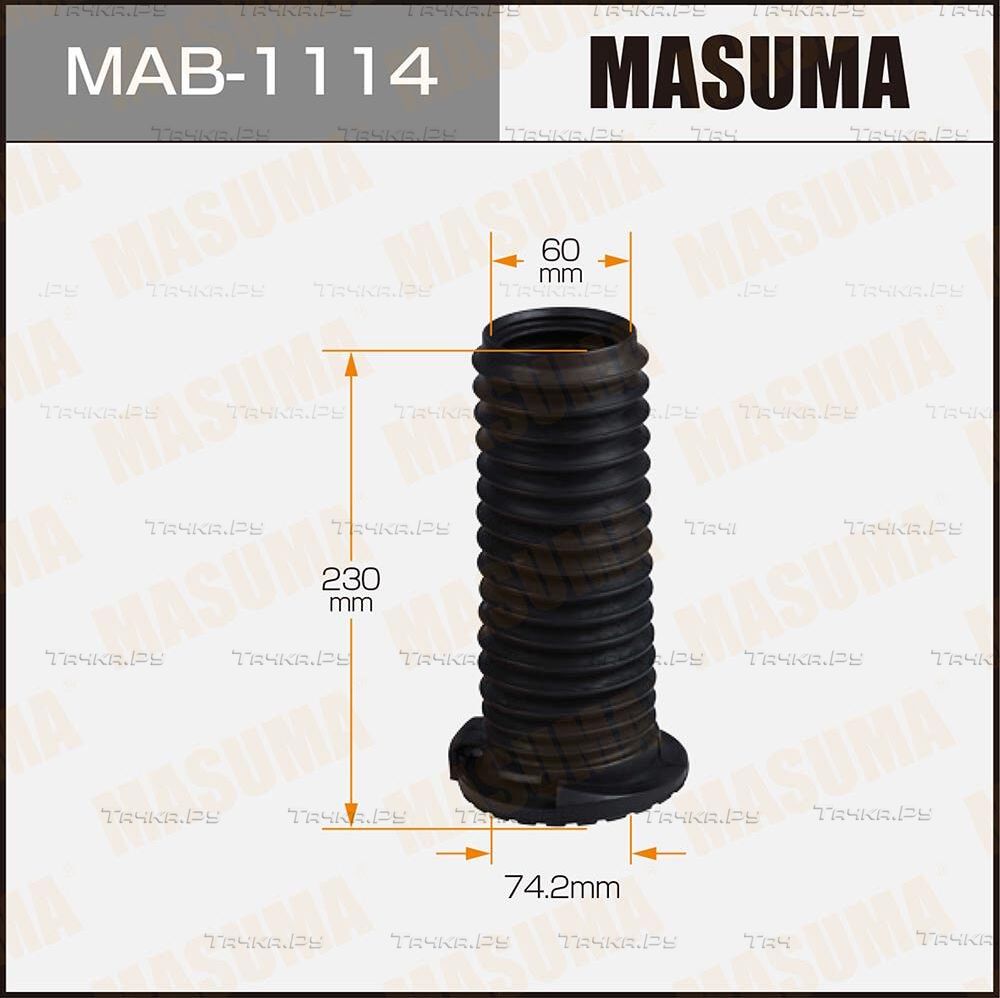 Комплект отбойников и пыльников амортизаторов (стоек) Masuma. Артикул MAB-1114