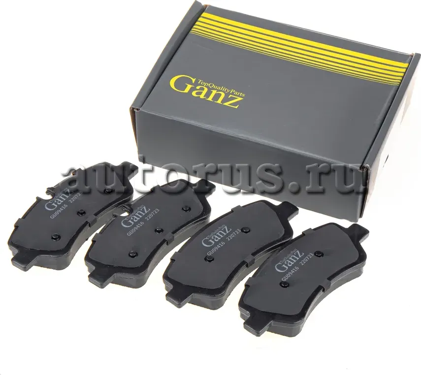 Колодки задние (Ganz). Артикул GIJ09416