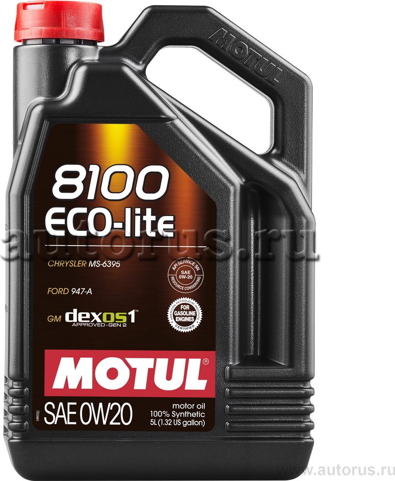 Моторное масло Motul 8100 ECO-LITE 0W-20. Артикул 108536