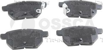 Тормозные колодки OSSCA задние для Subaru Trezia 2011-2016. Артикул 18747