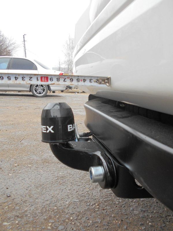 Фаркоп Baltex для Toyota Land Cruiser Prado 150 (вкл. TRJ150L-GKPEK) 2009-2026. Фланцевое крепление. Артикул Y132