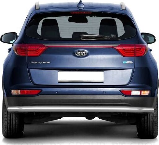 Защита PT Group заднего бампера одинарная d63 для Kia Sportage IV 2016-2018. Артикул 06040302
