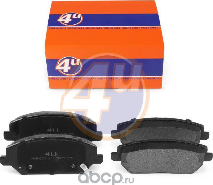 КОЛОДКИ ПЕР HYUNDAI I30 (PDE, PD, PDEN) I30 ESTATE (PDE) I30 FASTBACK (PDE, PDEN (4U). Артикул 4UBP0218