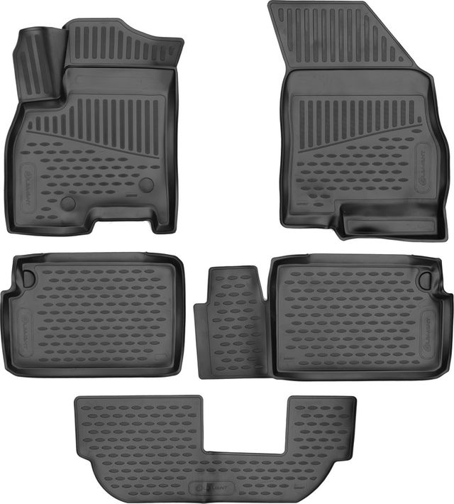 Коврики Element 3D для салона Chery Tiggo 8 2018-2026. Артикул ELEMENT3DA0N007210k