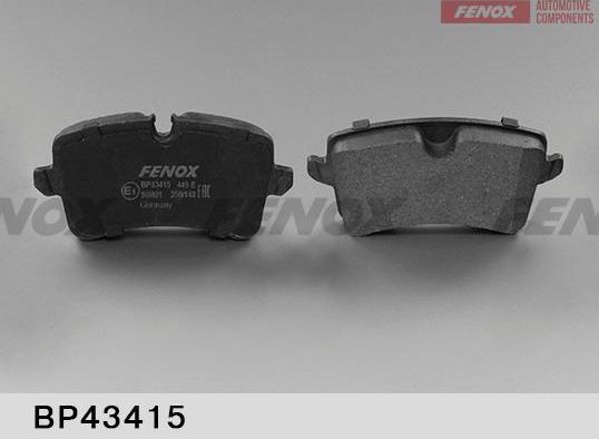 Тормозные колодки Fenox. Артикул BP43415