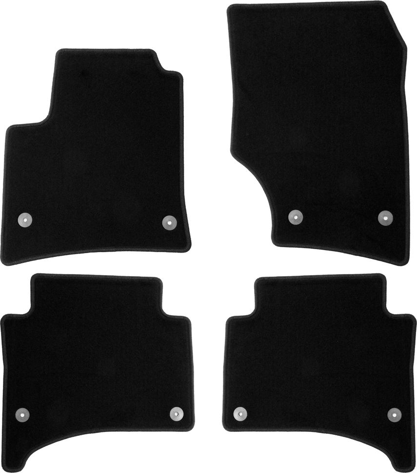 Коврики Klever Econom для салона Volkswagen Touareg I 2002-2010. Артикул KLEVER01510101200k