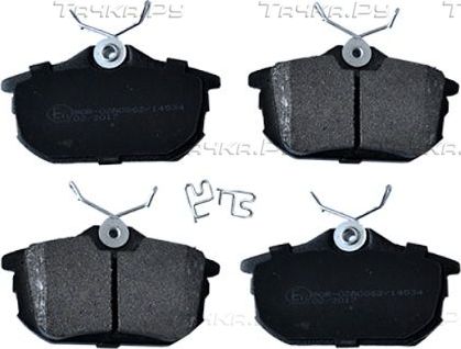 Тормозные колодки ASAM задние для Volvo V40 I 1995-2004. Артикул 55371