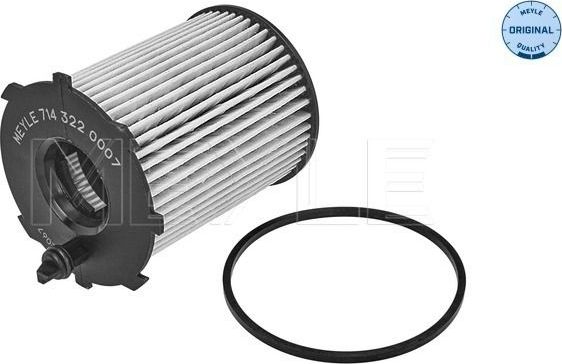 Масляный фильтр Meyle Original для Volvo V40 Cross Country I 2012-2016. Артикул 714 322 0007