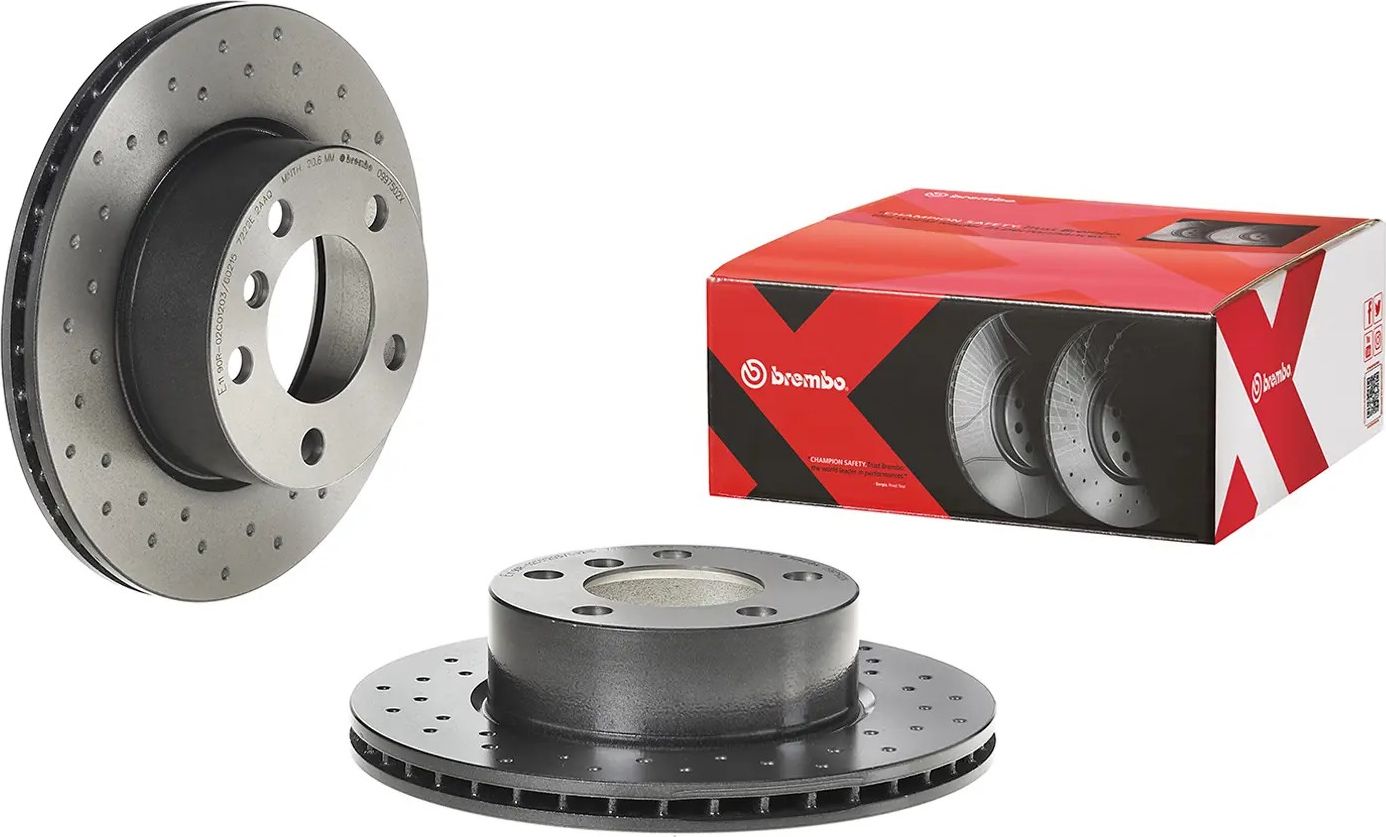 Тормозной диск Brembo XTRA LINE - Xtra. Артикул 09.9750.2X