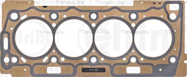 Прокладка ГБЦ Elring для Peugeot 206 2000-2012. Артикул 384.420