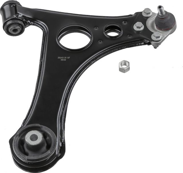 Поперечный рычаг передней подвески Lemforder (Листовая сталь) левый для Mercedes-Benz A-Класс I (W168) 1997-2004. Артикул 28243 01