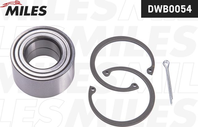 Ступичный подшипник (комплект) Miles передний для Opel Vectra A 1988-1995. Артикул DWB0054