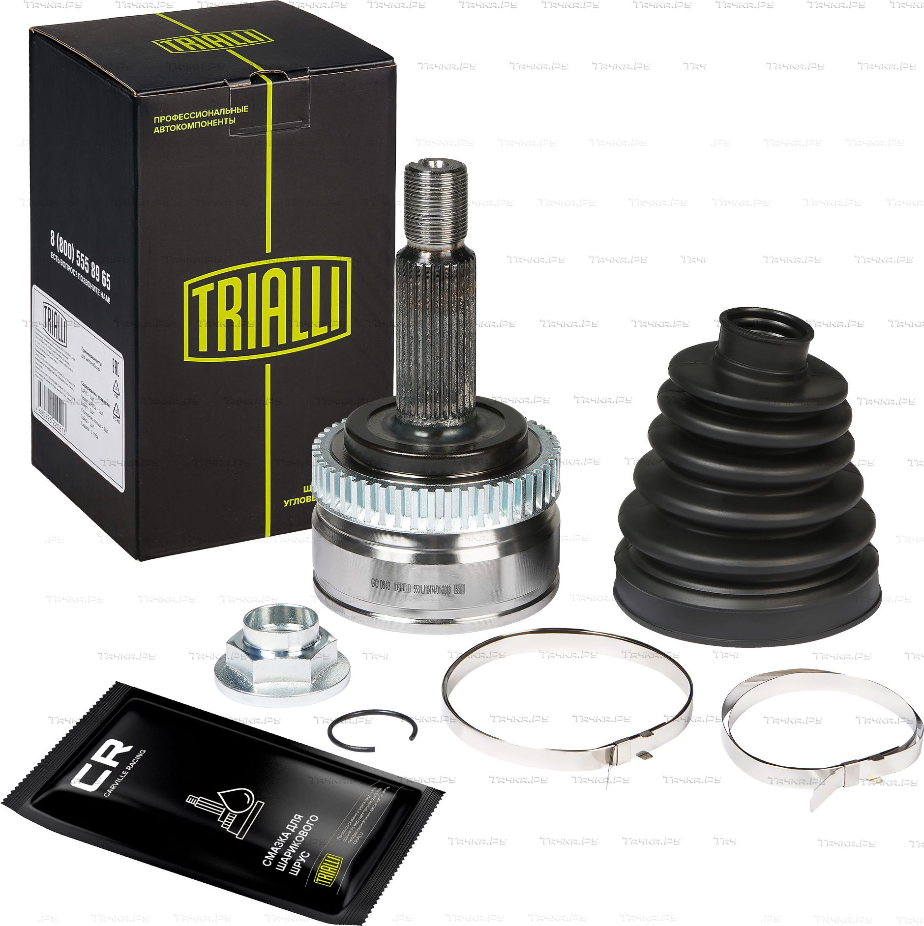 Шрус внутренний (граната) Trialli передний для Hyundai i40 I 2011-2026. Артикул GO 0843