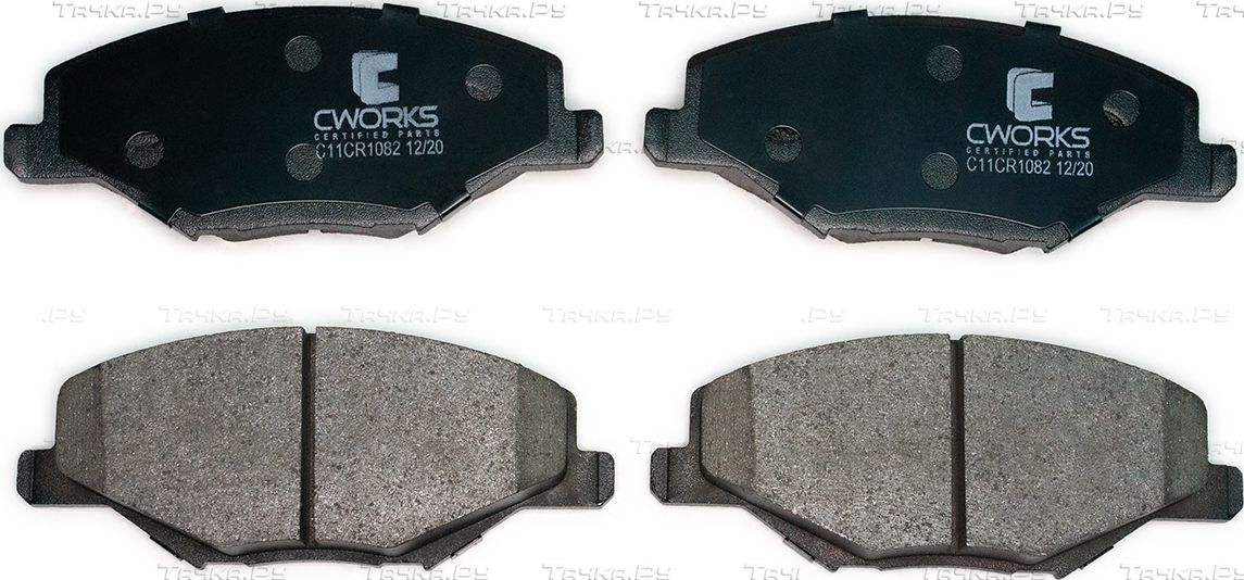 Тормозные колодки Cworks. Артикул C11CR1082