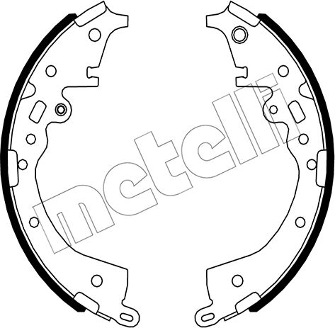 Тормозные колодки Metelli. Артикул 53-0689