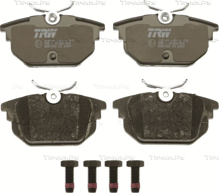 Тормозные колодки TRW COTEC. Артикул GDB1333