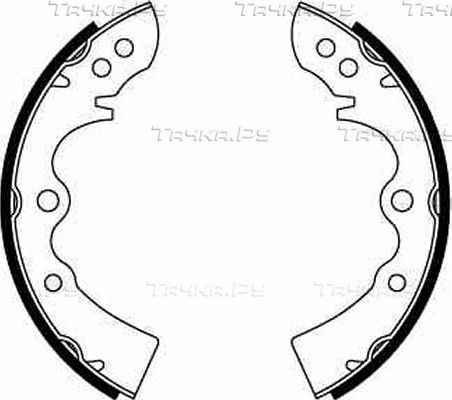 Тормозные колодки TRW для Mazda 1300 1971-1977. Артикул GS8042