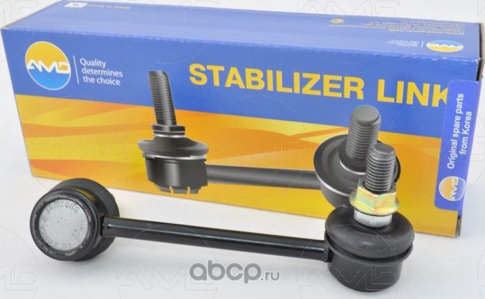 СТОЙКА СТАБИЛИЗАТОРА SANTA FE 00- ЗАДНЯЯ ЛЕВАЯ(AMD) AMDSL146L AMD. Артикул AMDSL146L