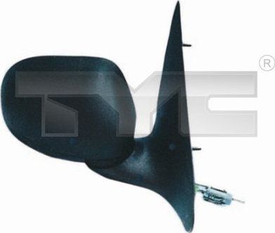 Зеркало боковое TYC правое для Fiat Bravo I 1995-2001. Артикул 309-0001