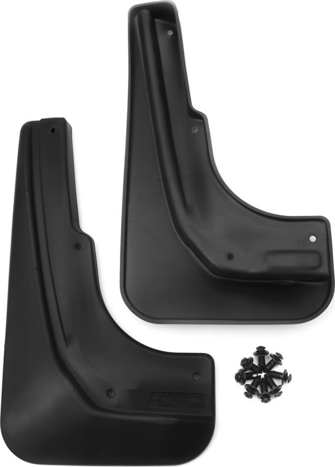 Брызговики Frosch (в пакете) передняя пара для Fiat Grande Punto 5-дв. 2005-2026. Артикул NLF.15.09.F11