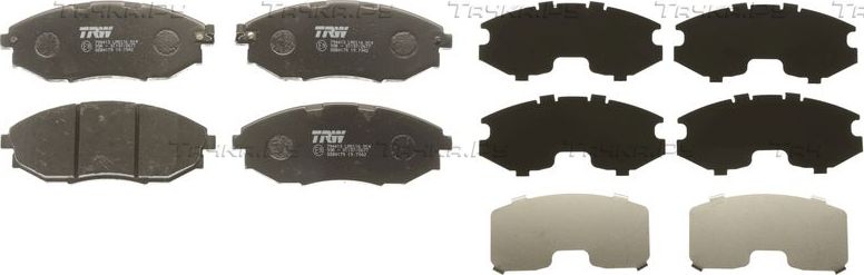 Тормозные колодки TRW COTEC передние для Chevrolet Epica I 2006-2012. Артикул GDB4179