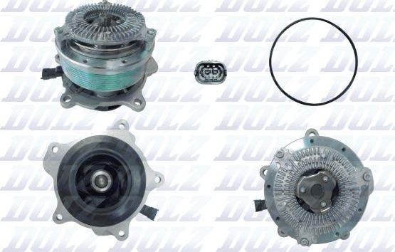 Помпа (водяной насос) Dolz (алюминий). Артикул D329
