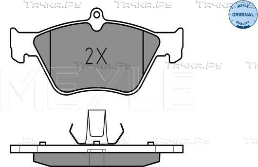 Тормозные колодки Meyle Original передние для Opel Omega B 1994-2003. Артикул 025 214 1117