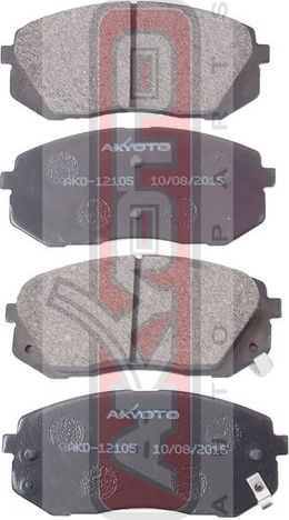 Тормозные колодки Akyoto Packing AKYOTO. Артикул AKD-12105