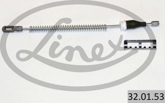Трос ручника (тросик ручного тормоза) Linex. Артикул 32.01.53