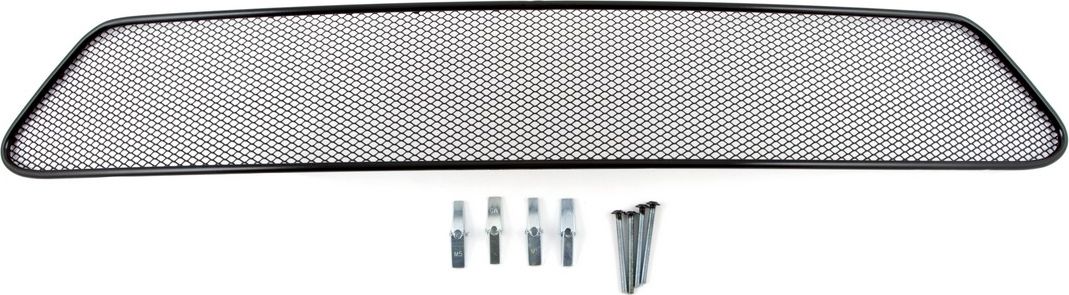 Сетка внешняя Arbori на бампер, черная 10 мм для NISSAN X-Trail 2015-2018 для автомобилей без переднего парктроника. Артикул 01-391815-101