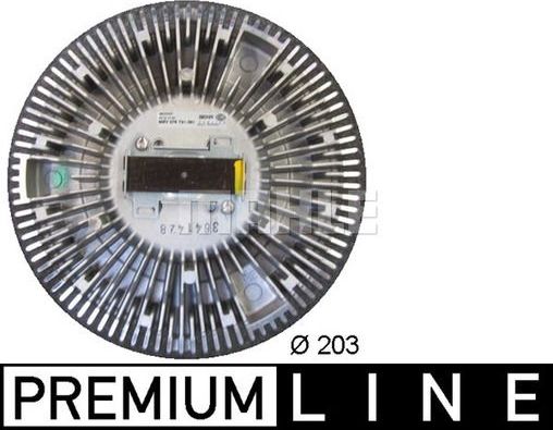 Муфта вентилятора (вискомуфта) Mahle Premium. Артикул CFC 37 000P