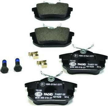 Тормозные колодки Hella. Артикул 8DB 355 018-271