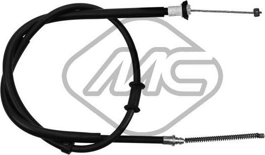 Трос ручника (тросик ручного тормоза) Metalcaucho. Артикул 81850