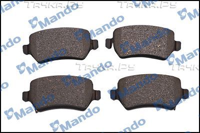 Тормозные колодки Mando задние для Opel Zafira B 2005-2019. Артикул MPK41