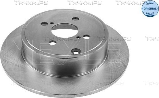 Тормозной диск Meyle Original задний для Toyota Corolla E120, E130 2001-2007. Артикул 30-15 523 0060