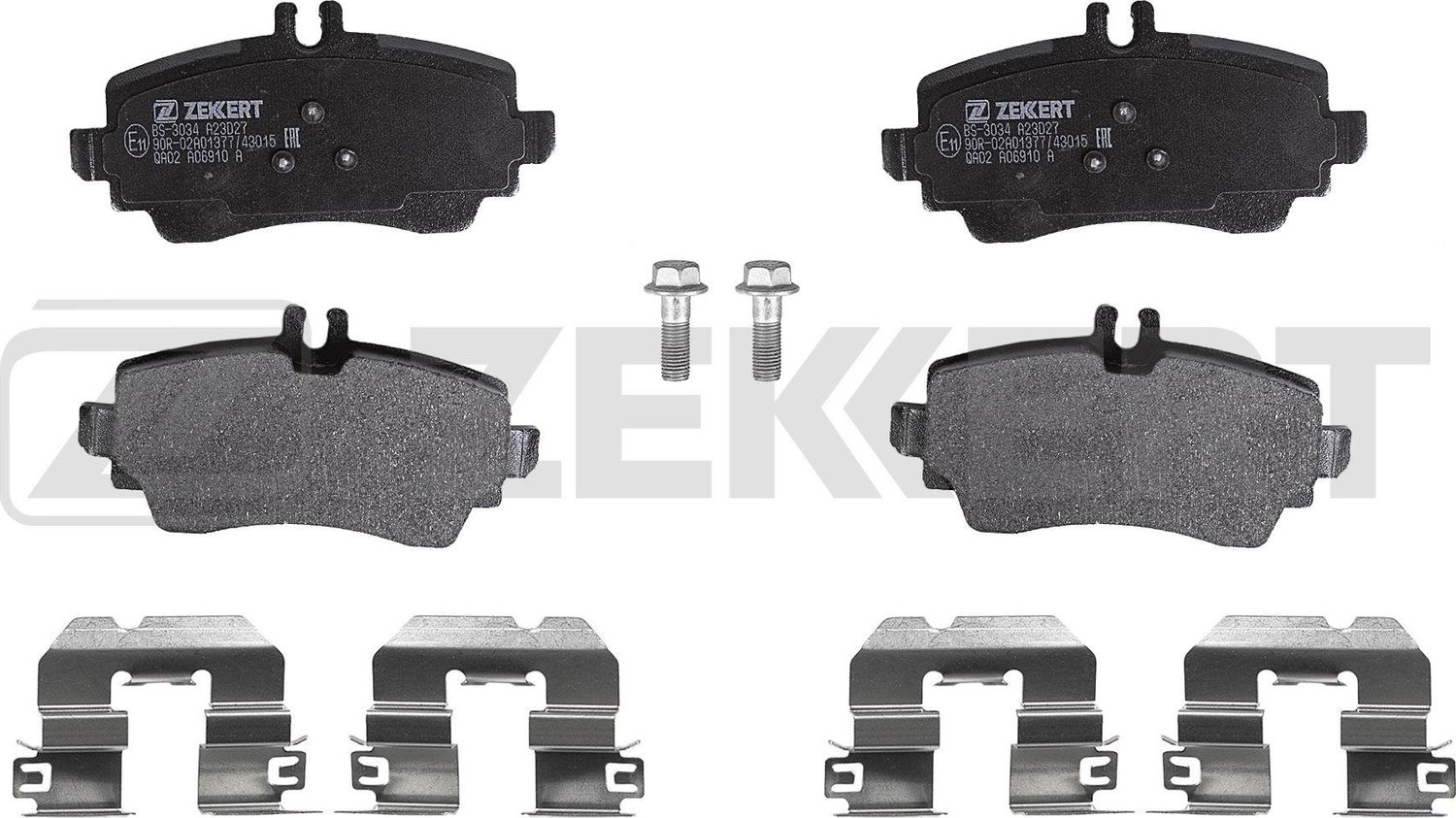 Тормозные колодки Zekkert. Артикул BS-3034