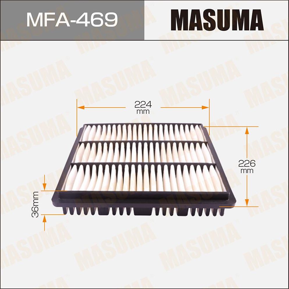Воздушный фильтр Masuma. Артикул MFA-469