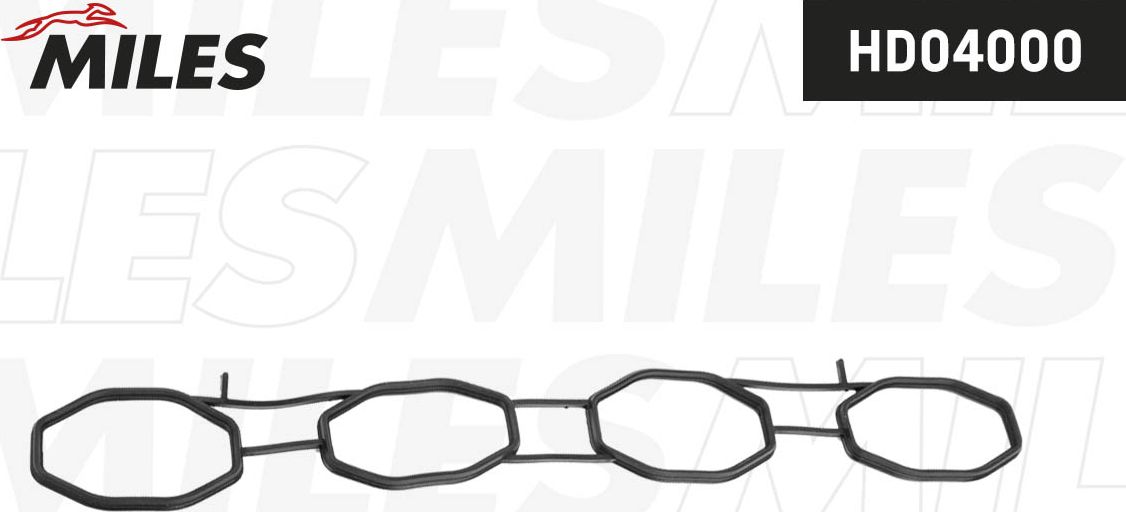 Прокладка впускного коллектора Miles. Артикул HD04000