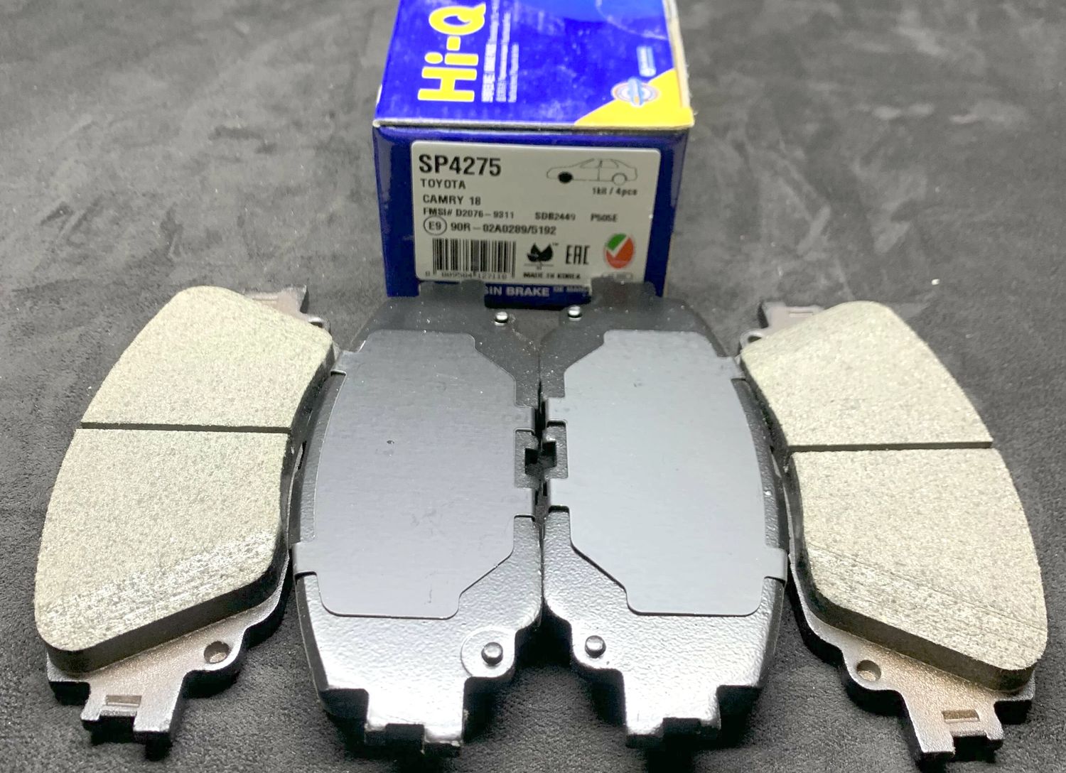 Тормозные колодки Sangsin Hi-Q. Артикул SP4275