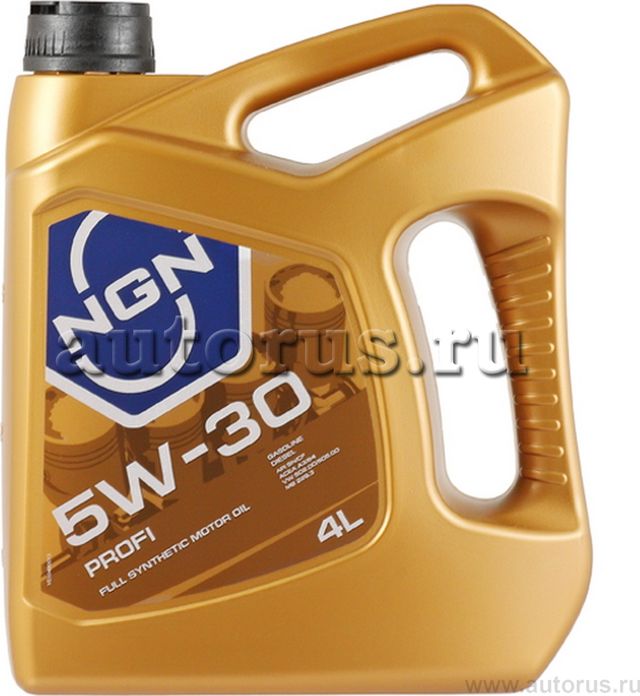 Моторное масло 5W-30 SN/CF PROFI 4L (NGN). Артикул V172085301