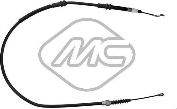 Трос ручника (тросик ручного тормоза) Metalcaucho. Артикул 83750